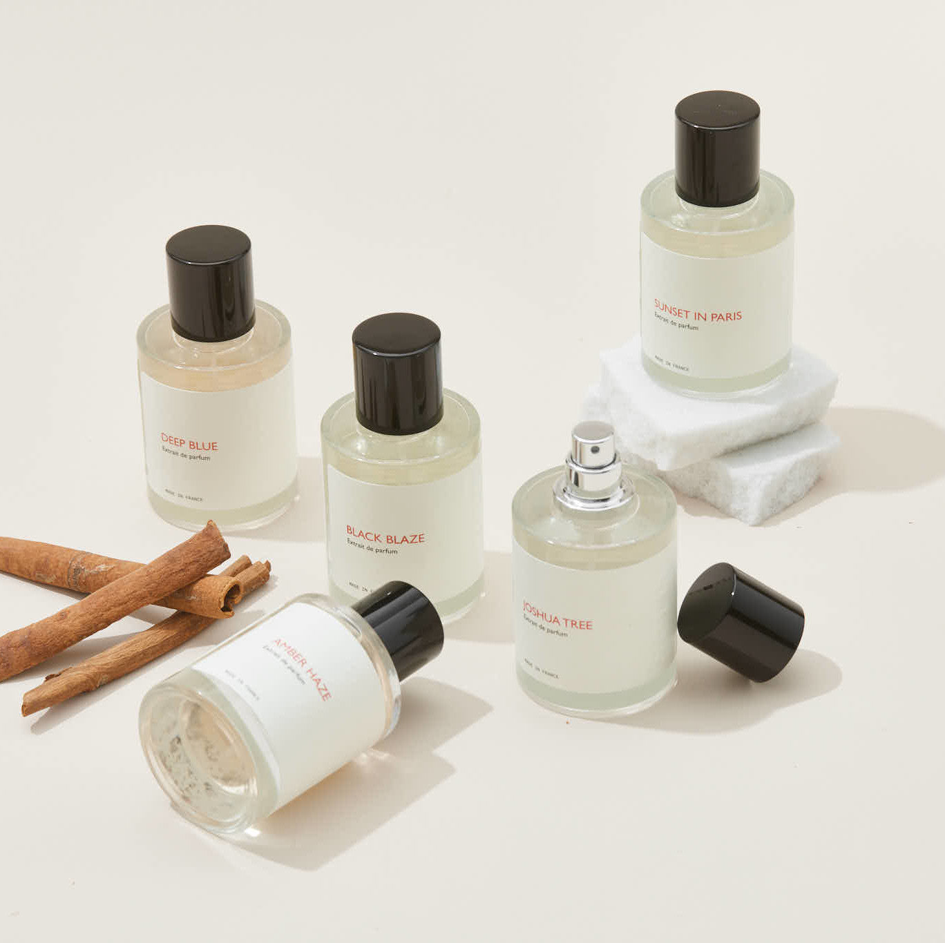 Collection of Àerre perfumes