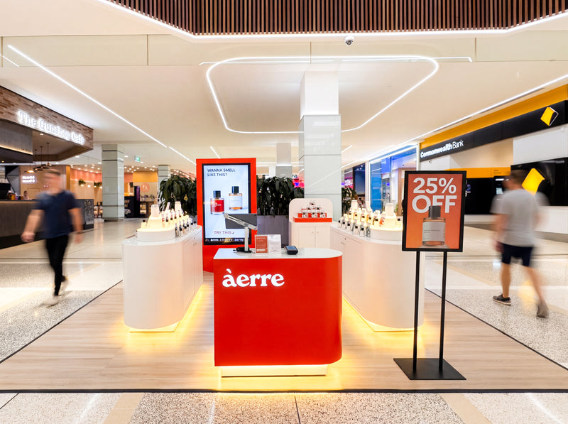 Àerre kiosk at Indooroopilly Shopping Centre