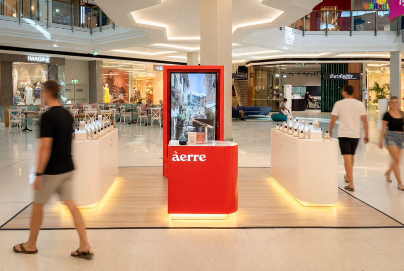 Àerre kiosk at Pacific Fair Shopping Centre