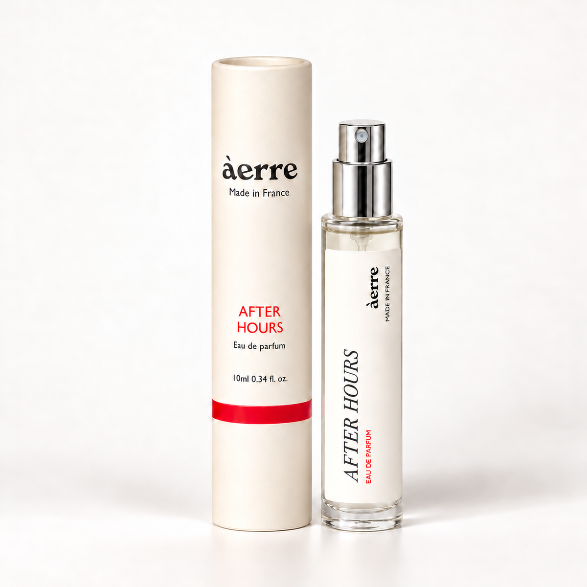 After Hours 10ml eau de parfum bottle and packaging