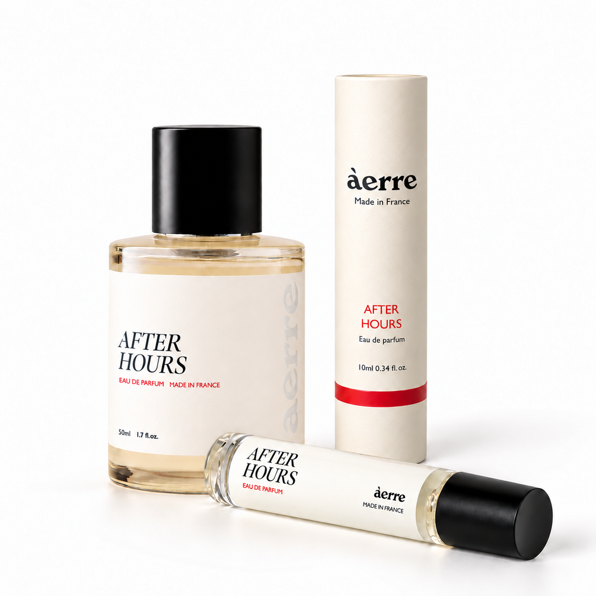 After Hours 50ml and 10ml eau de parfum bundle with packaging